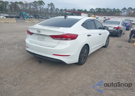 2018 Hyundai Elantra Sel z USA, uszkodzony, nr VIN 5NPD84LF7JH243259